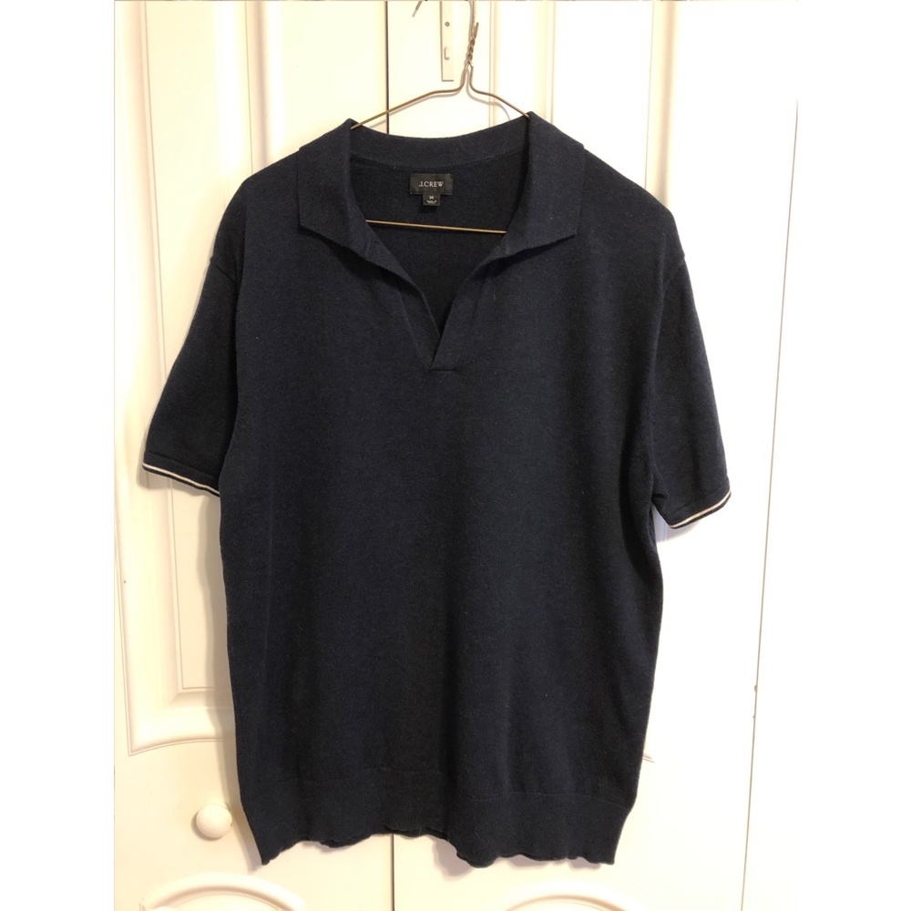 J. Crew Short Sleeve Polo Sweater - Medium